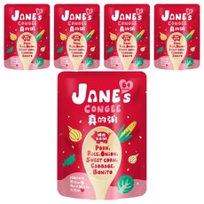 JANE's CONGEE 真的粥 豬肉玉米粥 台灣產, 150g, 5包
