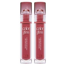 투쿨포스쿨 베르 컬러 글로스, 05 레드 오크, 2개