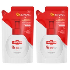 LABCCiN 全效洗手慕斯補充包 香氛草本香 450ml, 2包