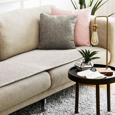 스칸디앤홈 먼지없는 플레인 사이잘룩 사계절 쇼파패드 논슬립 소파패드