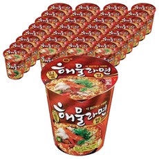 팔도 일품해물라면 소컵 65 g, 36개