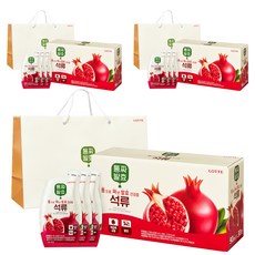 롯데헬스원 통짜발효 석류즙, 2.7L, 3세트