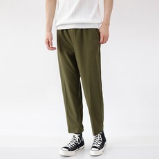 해리슨 남성용 세미와이드 밴딩 슬랙스 677