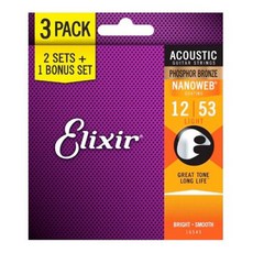 Elixir 磷青銅輕型原聲吉他弦 3p + Castle Peak