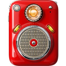 앱코 비토닉 블루투스 스피커 BSA20, 레드