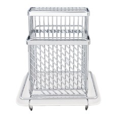 DAY&DAY 日日家居 桌上型刀柄砧板架, 304不鏽鋼, ST3215TS, W185 x D150 x H235MM, 1個