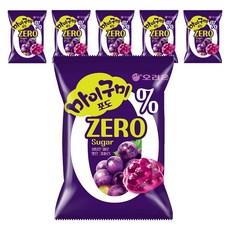 My Gummy Zero無糖葡萄造型風味軟糖, 6包, 54g