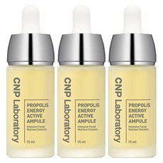 CNP차앤박 프로폴리스 에너지 액티브 앰플, 15ml, 3개