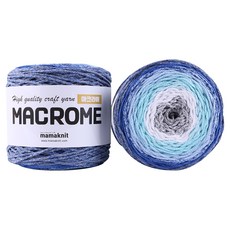 마마니트 마크라메 케이크 뜨개실, 믹스04, 2개
