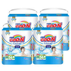 GOO.N 大王 輕薄舒爽 紙尿布 褲型 7~12kg, M, 224片