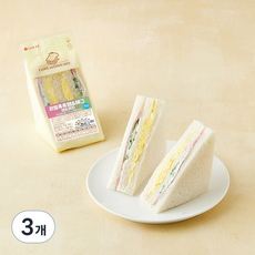 쉐푸드 리얼 촉촉햄 에그 샌드위치, 172g, 3개