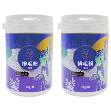 Mao One 毛萬 排毛粉 (貓草味/海味) 70g/瓶 貓咪適用, 排毛, 2罐