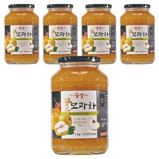 꽃샘 꿀모과차, 1kg, 5개
