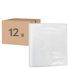 Recoz 4x6 120格 無印相簿, 半透明, 12張
