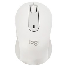 Logitech 羅技 多工靜音無線滑鼠, M650, 白色