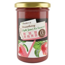 Vilson 米森 無加糖草莓果醬, 290g, 1罐