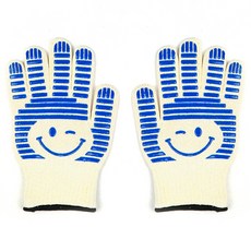 Cooking Plus Smile 耐熱安全手套 雙手穿戴組 S, 白色, 1套