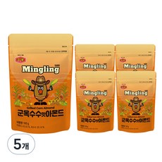 머거본 군옥수수맛 아몬드, 100g, 5개