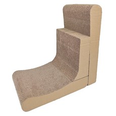 PETSMON 貓咪直立L型特大號貓抓板補充包, 1套, 單一顏色