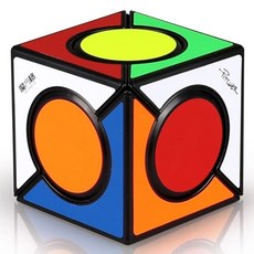 奇藝魔方格 方圓, 黑色, 1個