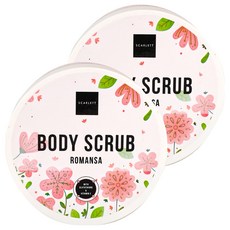 SCARLETT 峇里島浪漫美體磨砂膏 250ml, 2罐