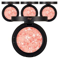 THE FACE SHOP 菲詩小舖 大理石腮紅 7g, 02 Love Coral Light, 4個