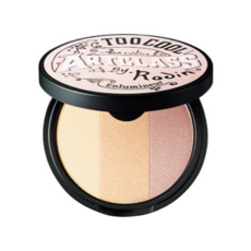 too cool for school 台灣公司貨 三色打亮粉餅, 01 Glam, 1個