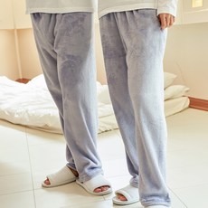 도씨 솔리드 커플 잠옷 바지 2P