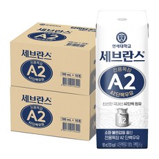 세브란스에이투 전용목장 단백우유, 180ml, 32개