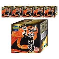 영덕농수산 영덕 게딱지장, 90g, 6개