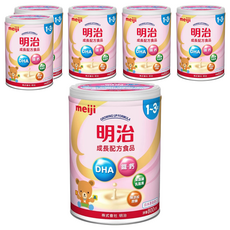 meiji 明治 成長配方食品 1~3歲 新版, 800g, 6罐