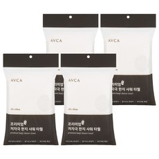 AVCA 高級溫和韓紙纖維搓澡巾, 單色, 4個, 1入