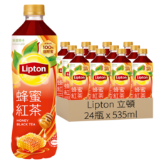 Lipton 立頓 蜂蜜紅茶, 535ml, 24瓶