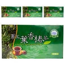 大雪山農場 紅葉香椿茶, 3g, 4盒, 30包