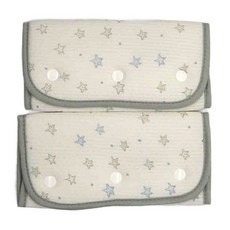 西松屋 Smart Angel 安全帶吸汗套 2個 柔軟親膚 吸水速乾, YO-75307, 1組