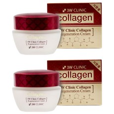 3W CLINIC 膠原蛋白賦活乳霜, 2個, 60ml