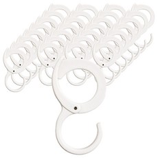 i-MATE 多用途S形環狀掛鉤, 白色, 30個