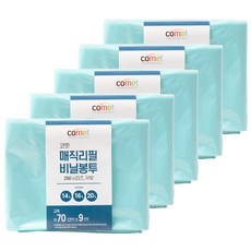 comet 250系列補充裝無香味塑膠袋, 21L, 5個