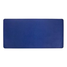 理享家 皮質電腦桌滑鼠墊 90 x 45cm 防水耐磨 附贈綁帶, 海軍藍, 1組