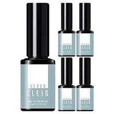 Gracia 日本超清上層凝膠 11ml, 透明, 5個