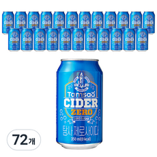 탐사 제로 사이다, 350ml, 72개