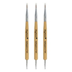 GLOSSYBLOSSOM 進口不銹鋼畫花點鑽筆, 3支