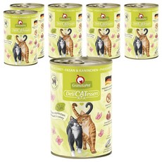 GranataPet 葛蕾特 精緻食光主食系列 貓罐 9號, 雉雞 + 兔肉, 400g, 6罐