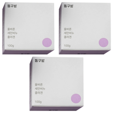 donggubat 全膚質適用膠原蛋白潔面皂 薰衣草, 100g, 3個