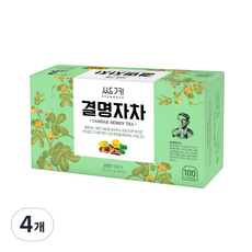 쌍계명차 김동곤 명인이 만든 결명자차, 1.2g, 100개입, 4개