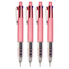 JAVAPEN Nano&C 4 + 1 多功能筆 0.4mm, 蜜桃色, 4個