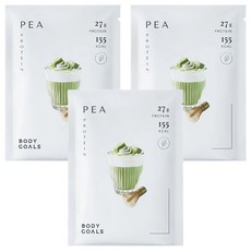 BODY GOALS 全素多效豌豆蛋白飲Pro 靜岡抹茶, 40g, 3包