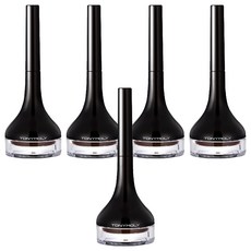 토니모리 백젤 아이라이너 롱 브러쉬 3.5g, 2호 브라운, 5개