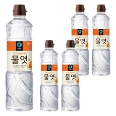 청정원 물엿, 1.2kg, 5개