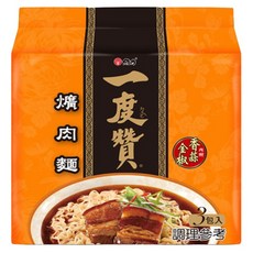 維力 一度贊 爌肉麵 200g, 3包